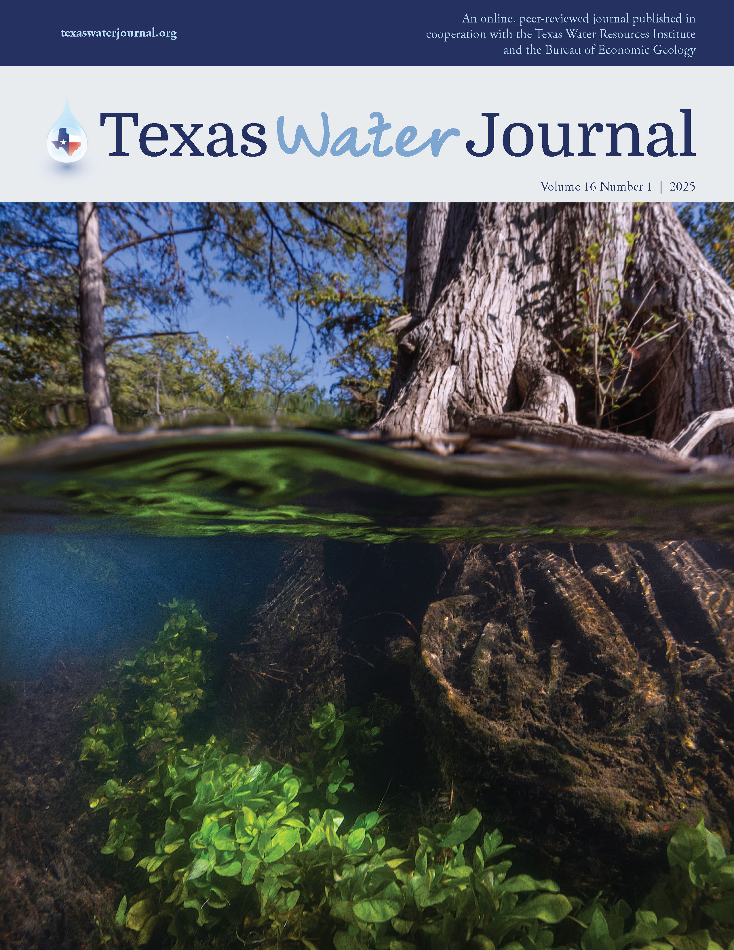 Cover photo:  Guadalupe River Nature Trail at Canyon Lake Dam. ©2023 Erich Ross Schlegel.